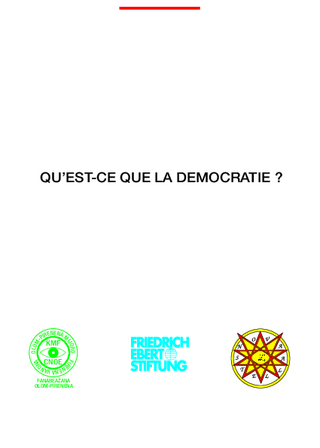 Qu'est-ce que la democratie?