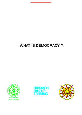 What is democracy?