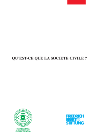 Qu'est-ce que la societé civile?