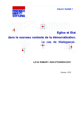 Eglise et Etat dan le nouveau contexte de la démocratisation