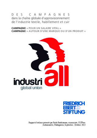 Des campagnes dans la chaîne globale d'approvisionnement de l'industrie textile, habillement et cuir