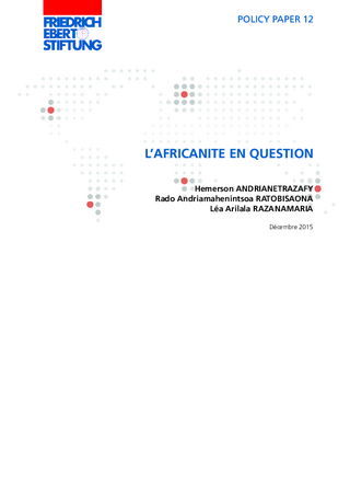 L'africanite en question