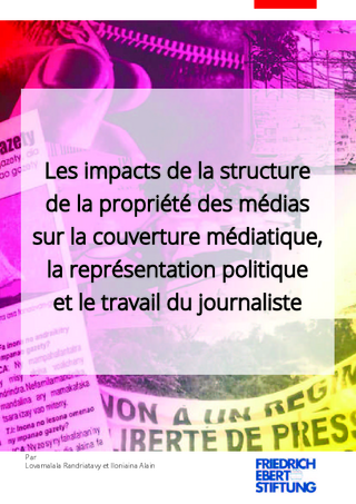 Les impacts de la structure de la propriété des médias sur la couverture médiatique, la représentation politique et le travail du journaliste